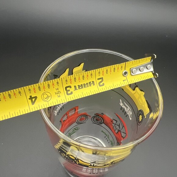Vtg Classic Car Drinking Glass Stutz Chevrolet Ford Buick Studebaker Hudson 24oz - Picture 8 of 11